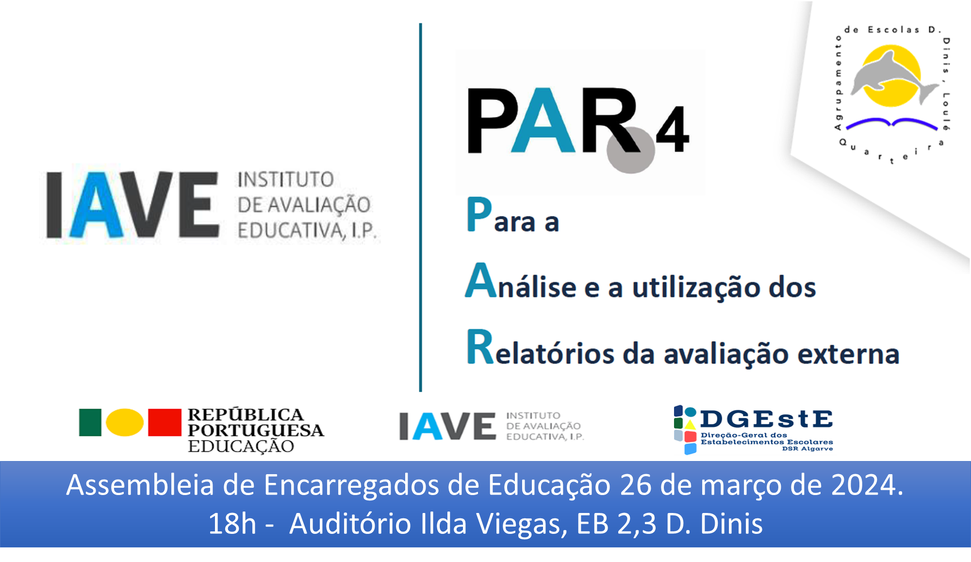 Cartaz Assembleia de Pais