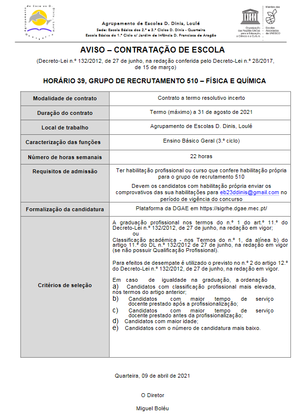 Hor39 Contratacao Escola