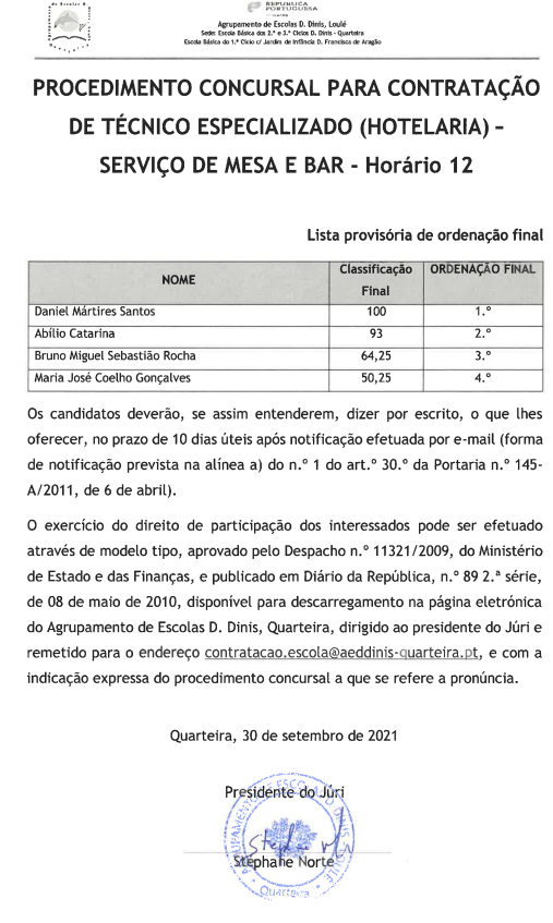 Lista provisria SMB