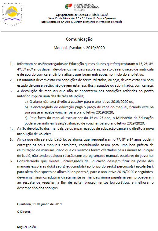 Comunicacao ManuaisEscolares