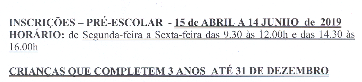 InscricoesPreEscolar