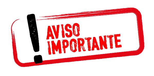 aviso importante